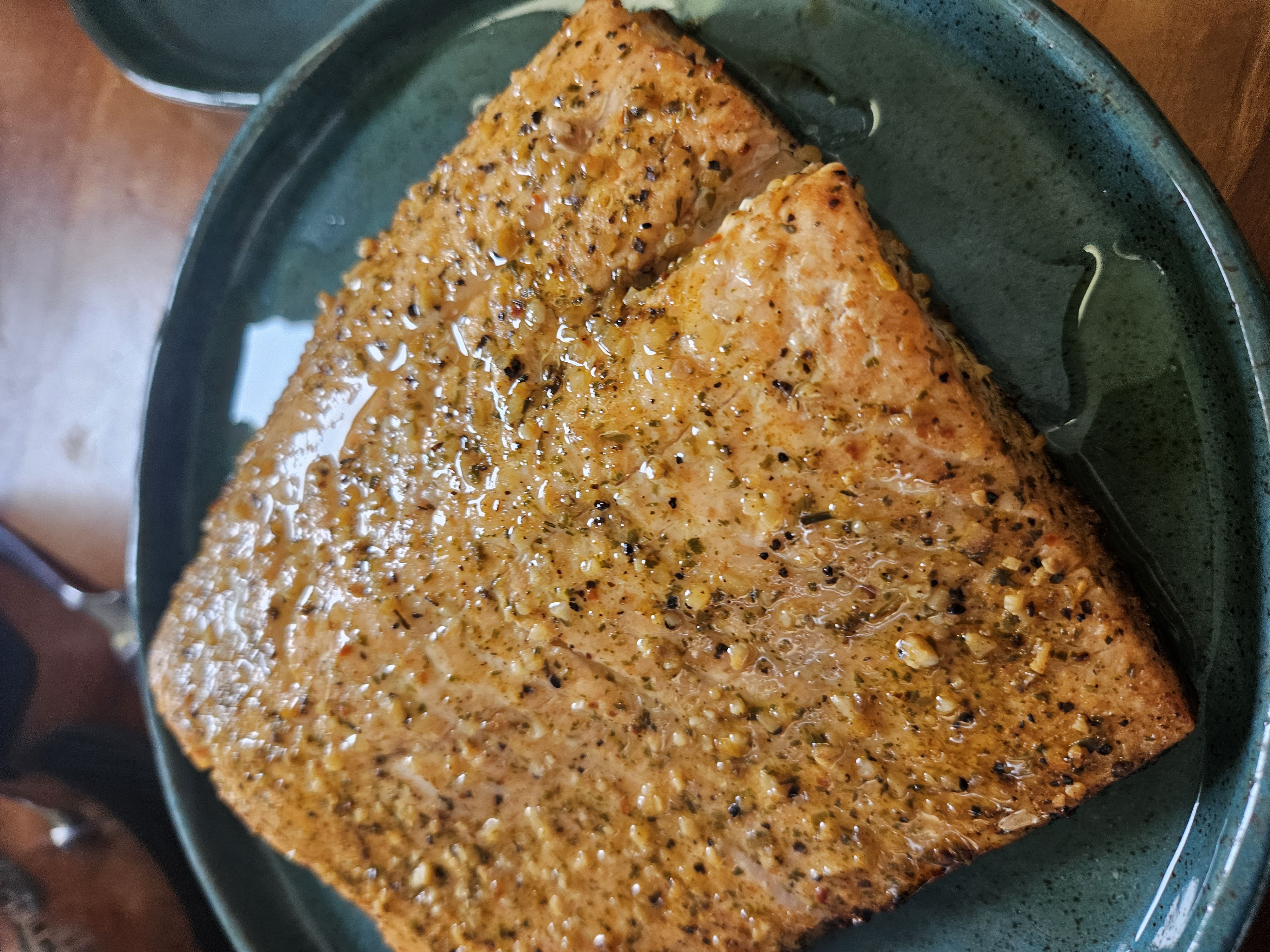 Salmon and Tortellini Pesto